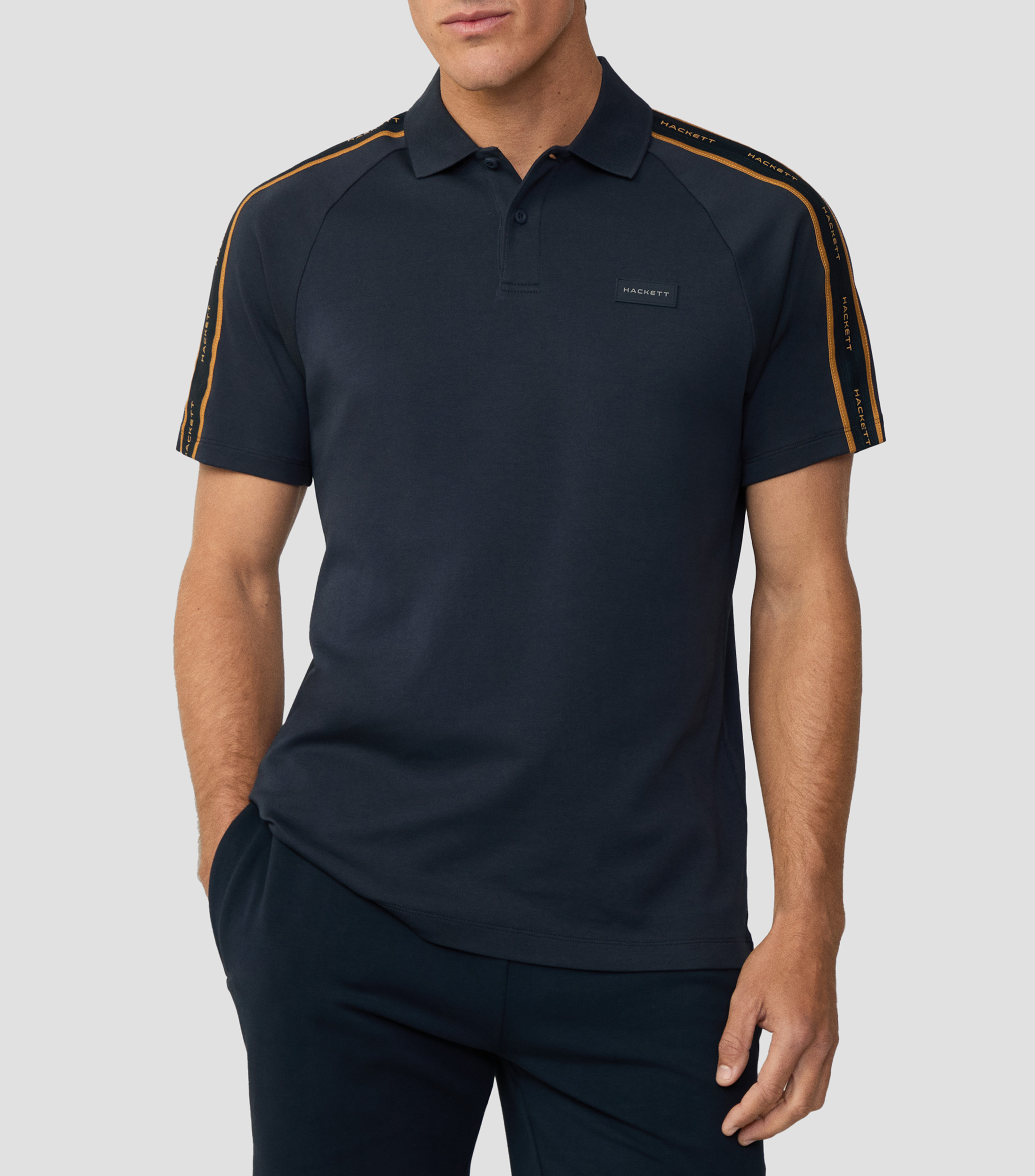 Playera tipo polo manga corta Hombre